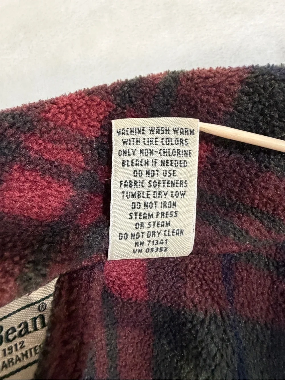 Vintage L.L. Bean Men’s Scotch‎ Plaid Flannel Robe - Size Medium